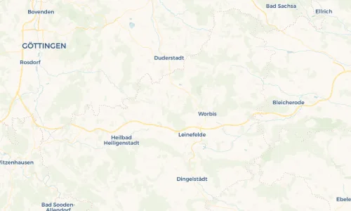 Regenradar Vorschaubild - Aktuelle Niederschläge in Hundeshagen und Umgebung
