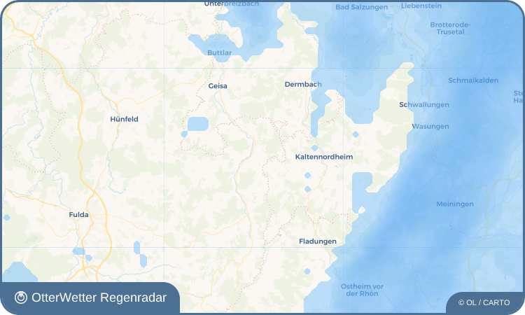 Wetter-Widget-Vorschau mit Vorhersagedaten für Hundsbach