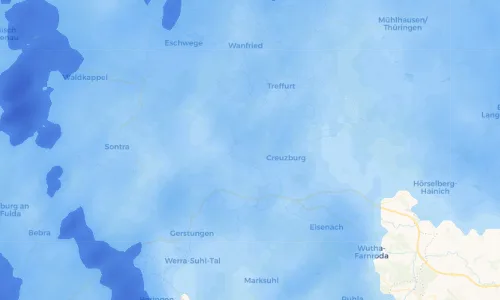 Regenradar Vorschaubild - Aktuelle Niederschläge in Ifta und Umgebung