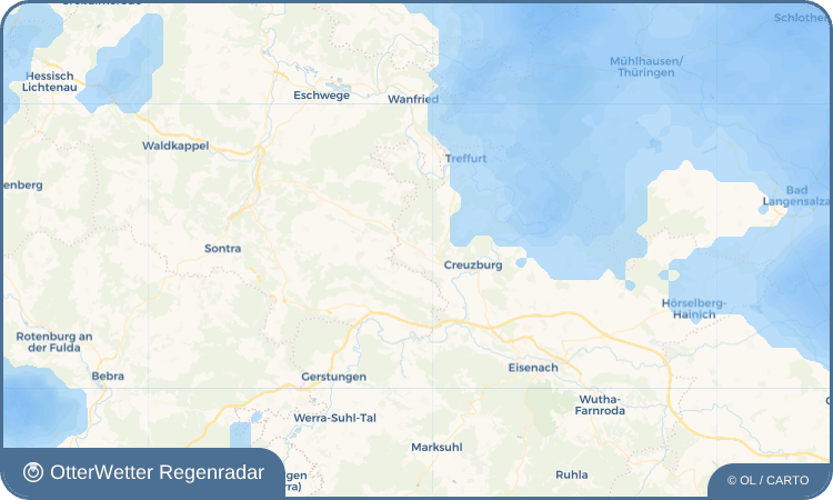 Widget-Vorschau für Ifta Wetter-Widget-Vorschau mit Vorhersagedaten für Ifta