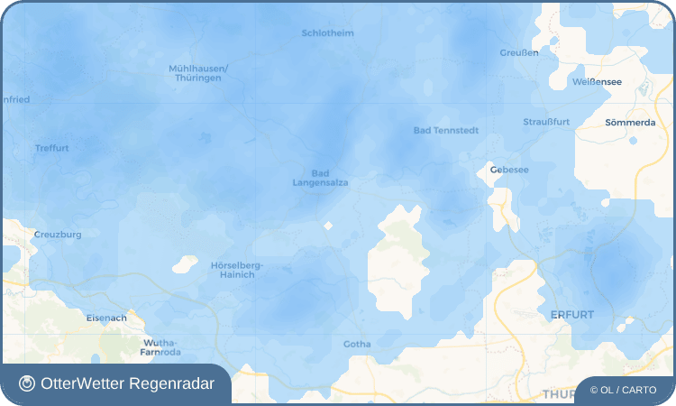 OtterWetter Regenradar-Widget Illeben