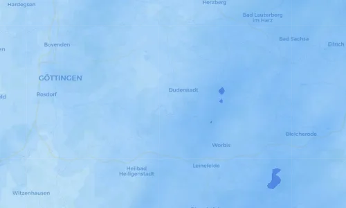 Regenradar Vorschaubild - Aktuelle Niederschläge in Immingerode und Umgebung
