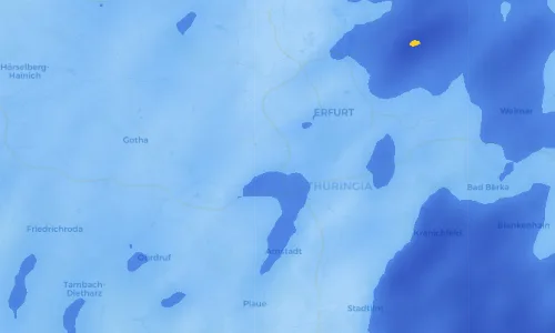 Regenradar Vorschaubild - Aktuelle Niederschläge in Ingersleben und Umgebung