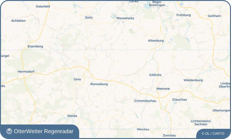 OtterWetter Regenradar-Widget Ingramsdorf