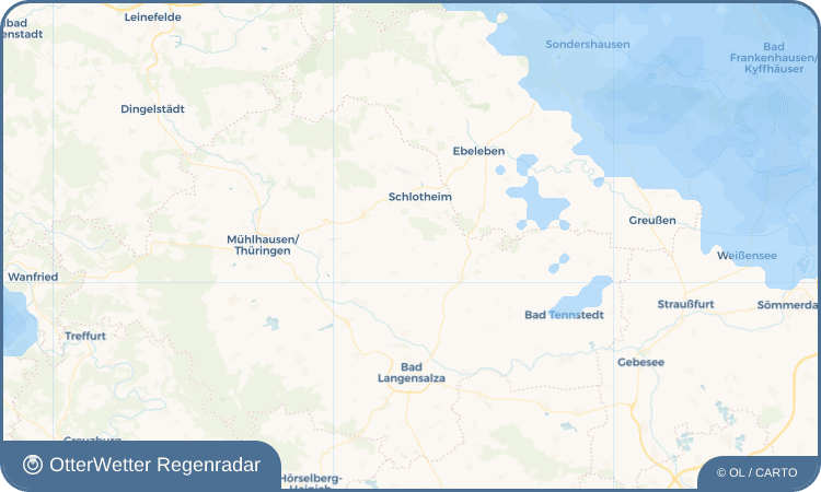 Wetter-Widget-Vorschau mit Vorhersagedaten für Issersheilingen