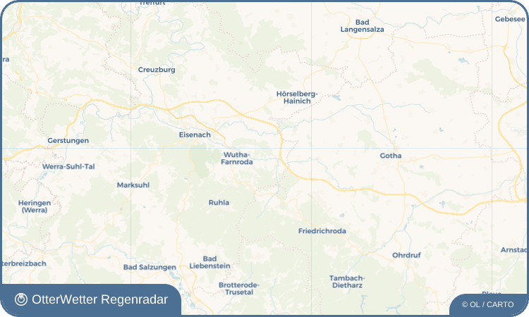 OtterWetter Regenradar-Widget Kälberfeld
