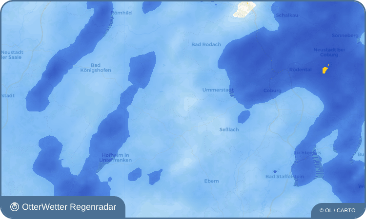 OtterWetter Regenradar-Widget Käßlitz