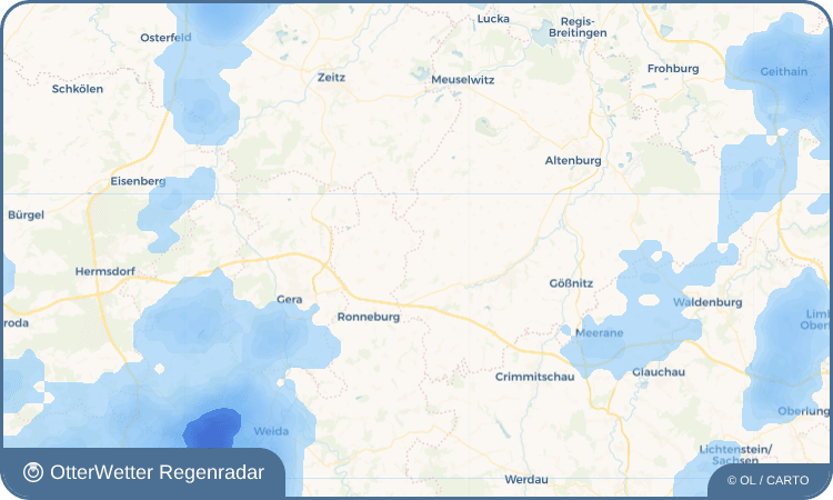OtterWetter Regenradar-Widget Kakau