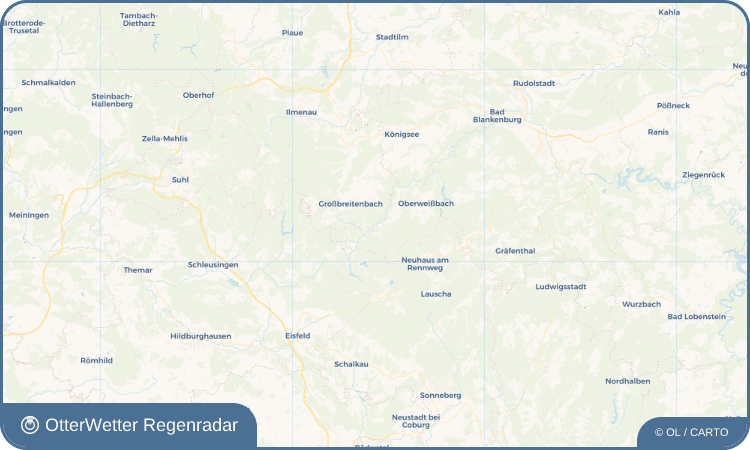 OtterWetter Regenradar-Widget Katzhütte