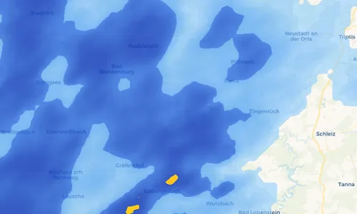 Regenradar Vorschaubild - Aktuelle Niederschläge in Kaulsdorf und Umgebung