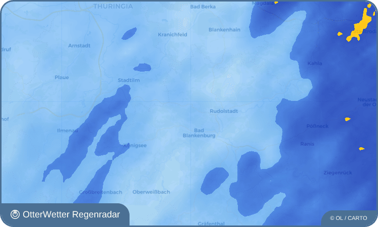 OtterWetter Regenradar-Widget Keilhau