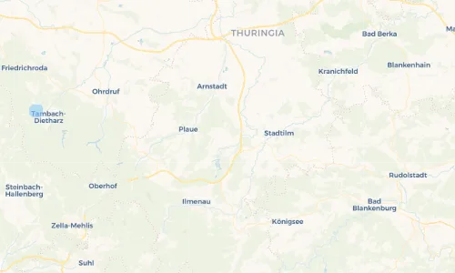 Regenradar Vorschaubild - Aktuelle Niederschläge in Kettmannshausen und Umgebung