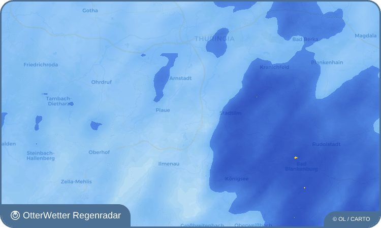OtterWetter Regenradar-Widget Kettmannshausen