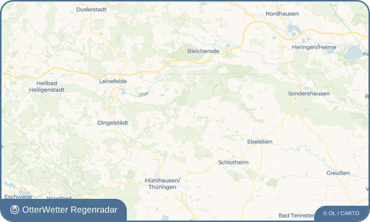 Widget-Vorschau für Keula Wetter-Widget-Vorschau mit Vorhersagedaten für Keula