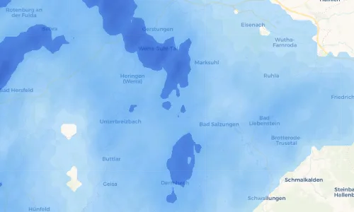 Regenradar Vorschaubild - Aktuelle Niederschläge in Kieselbach und Umgebung