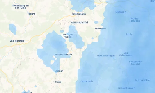 Regenradar Vorschaubild - Aktuelle Niederschläge in Kirstingshof und Umgebung