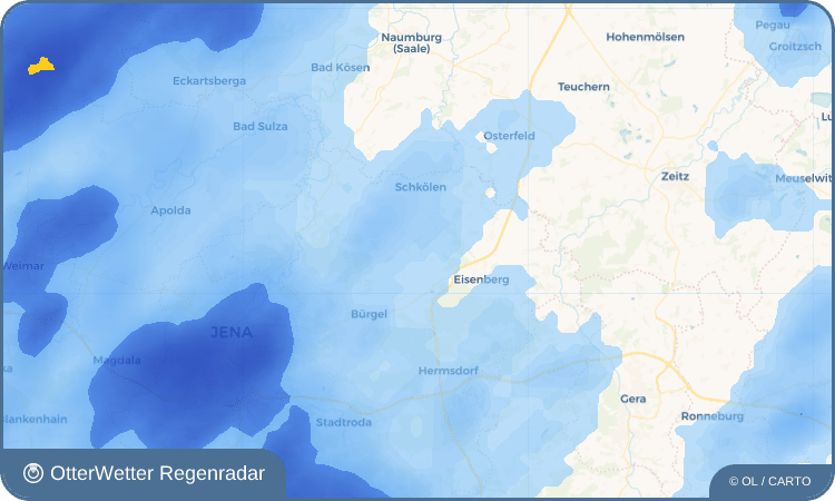 OtterWetter Regenradar-Widget Kischlitz