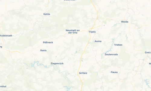 Regenradar Vorschaubild - Aktuelle Niederschläge in Kleina und Umgebung