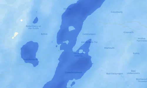 Regenradar Vorschaubild - Aktuelle Niederschläge in Kleinensee und Umgebung