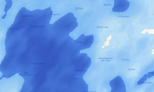 Regenradar Vorschaubild - Aktuelle Niederschläge in Kleineutersdorf und Umgebung