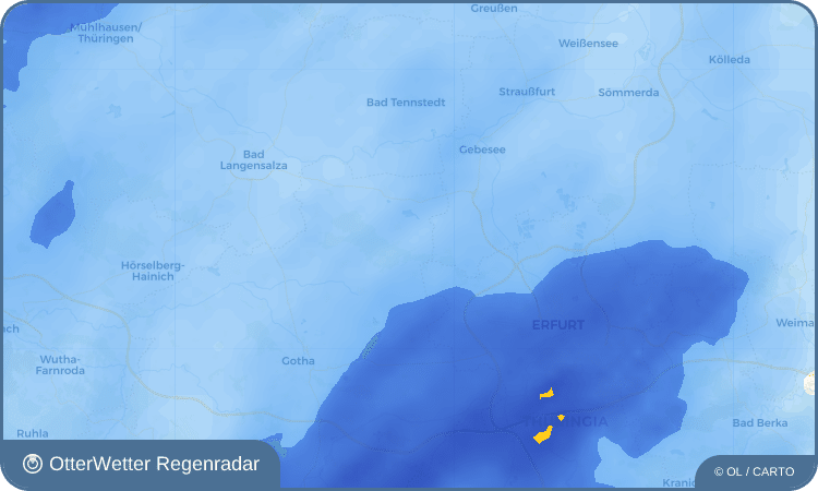 Widget-Vorschau für Kleinfahner Wetter-Widget-Vorschau mit Vorhersagedaten für Kleinfahner
