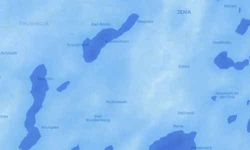Regenradar Vorschaubild - Aktuelle Niederschläge in Kleinkochberg und Umgebung