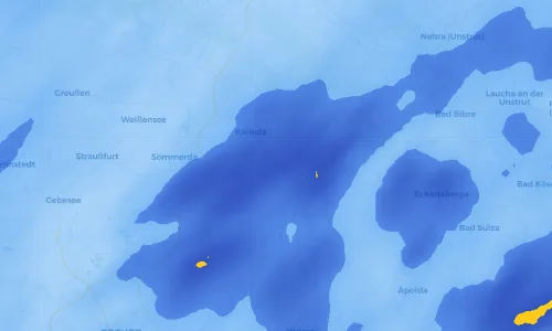 Regenradar Vorschaubild - Aktuelle Niederschläge in Kleinneuhausen und Umgebung