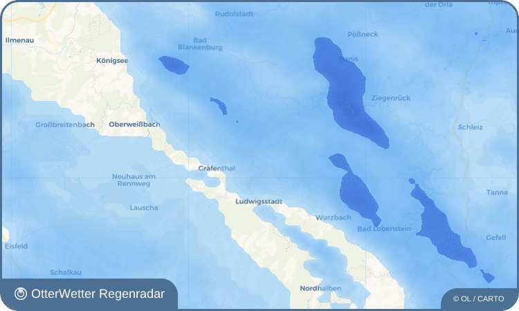 OtterWetter Regenradar-Widget Kleinneundorf