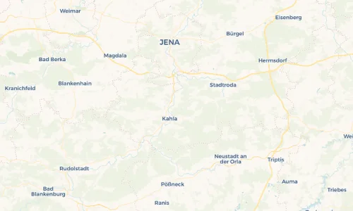 Regenradar Vorschaubild - Aktuelle Niederschläge in Kleinpürschütz und Umgebung