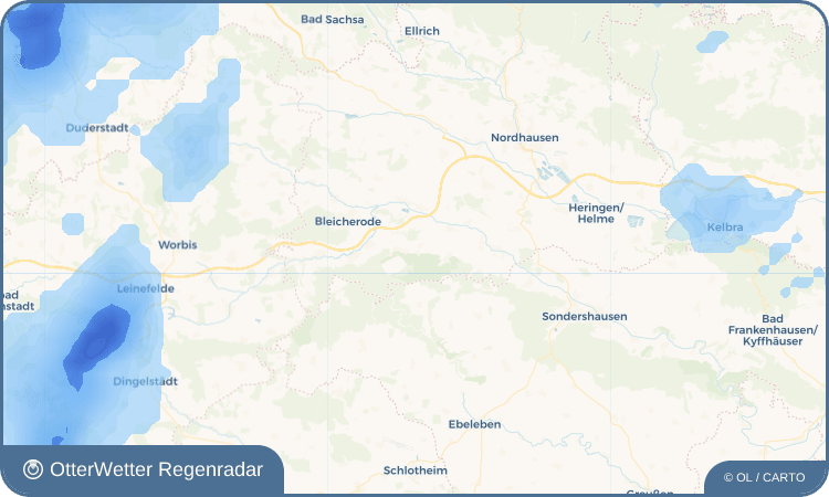 OtterWetter Regenradar-Widget Kleinwenden