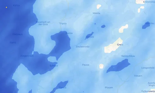Regenradar Vorschaubild - Aktuelle Niederschläge in Kleinwolschendorf und Umgebung