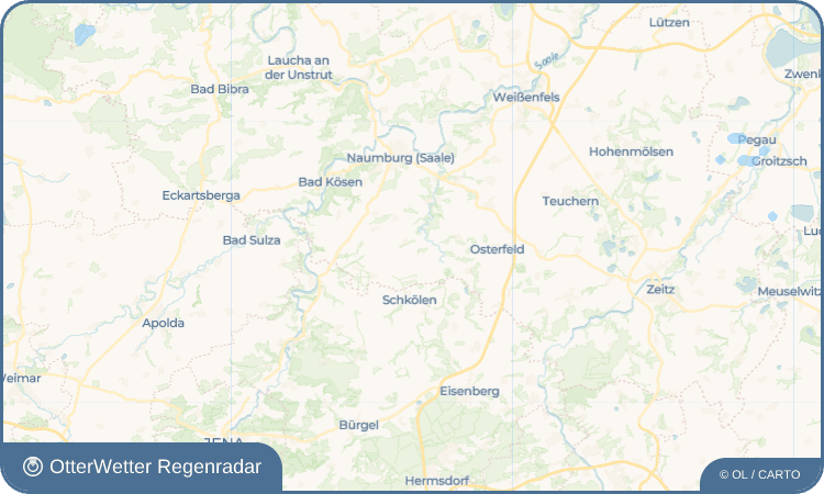 OtterWetter Regenradar-Widget Köckenitzsch