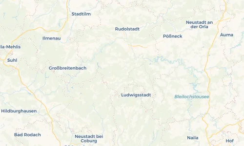 Regenradar Vorschaubild - Aktuelle Niederschläge in Königsthal und Umgebung