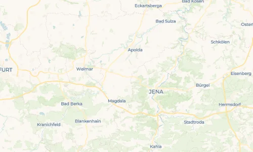 Regenradar-Vorschau: aktuelle Niederschläge in Kötschau und Umgebung