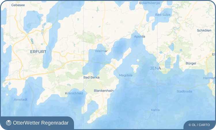 Widget-Vorschau für Köttendorf Wetter-Widget-Vorschau mit Vorhersagedaten für Köttendorf