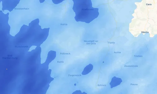 Regenradar Vorschaubild - Aktuelle Niederschläge in Kolba und Umgebung