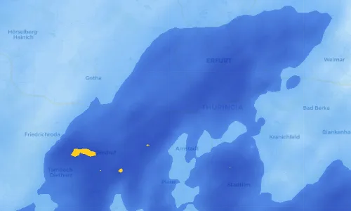 Regenradar Vorschaubild - Aktuelle Niederschläge in Kornhochheim und Umgebung