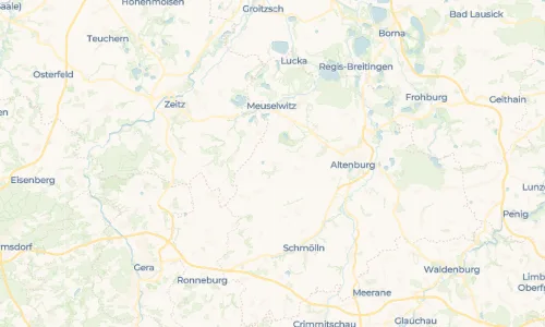 Regenradar-Vorschau: aktuelle Niederschläge in Kostitz und Umgebung