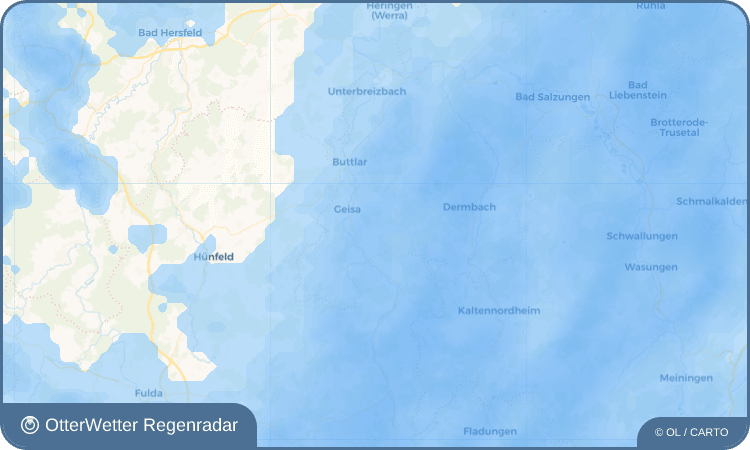 OtterWetter Regenradar-Widget Kranlucken