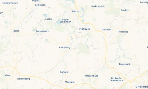Regenradar Vorschaubild - Aktuelle Niederschläge in Kraschwitz und Umgebung