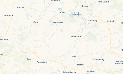 Regenradar-Vorschau: aktuelle Niederschläge in Kreutzen und Umgebung