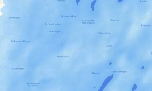 Regenradar Vorschaubild - Aktuelle Niederschläge in Kühndorf und Umgebung