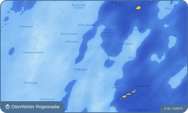 OtterWetter Regenradar-Widget Kühndorf