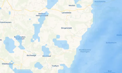 Regenradar Vorschaubild - Aktuelle Niederschläge in Küllstedt und Umgebung