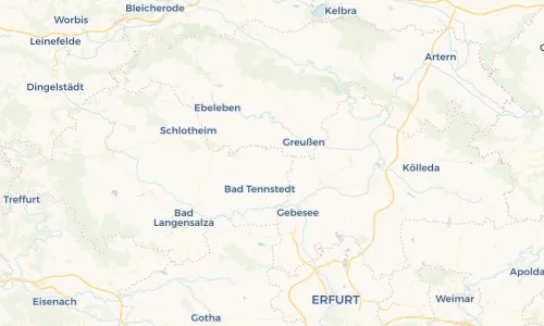 Regenradar Vorschaubild - Aktuelle Niederschläge in Kutzleben und Umgebung