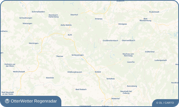 OtterWetter Regenradar-Widget Langenbach