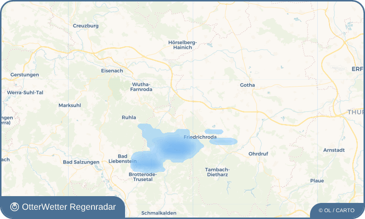 OtterWetter Regenradar-Widget Langenhain