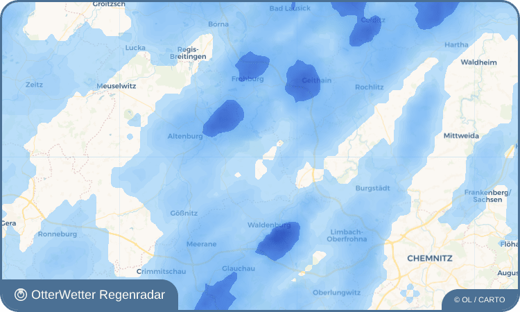 Widget-Vorschau für Langenleuba-Niederhain Wetter-Widget-Vorschau mit Vorhersagedaten für Langenleuba-Niederhain