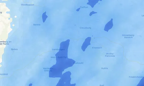 Regenradar Vorschaubild - Aktuelle Niederschläge in Lauchröden und Umgebung