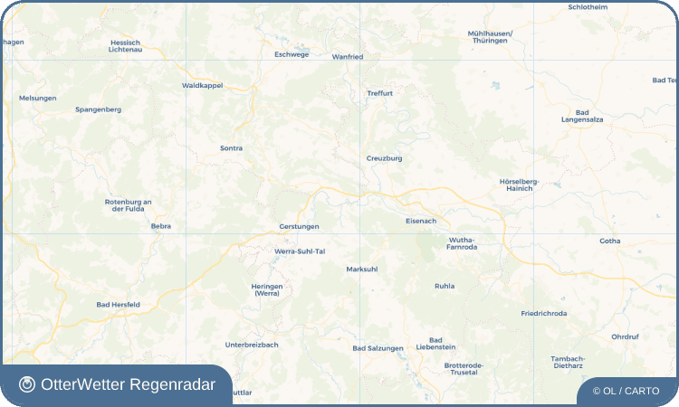 OtterWetter Regenradar-Widget Lauchröden